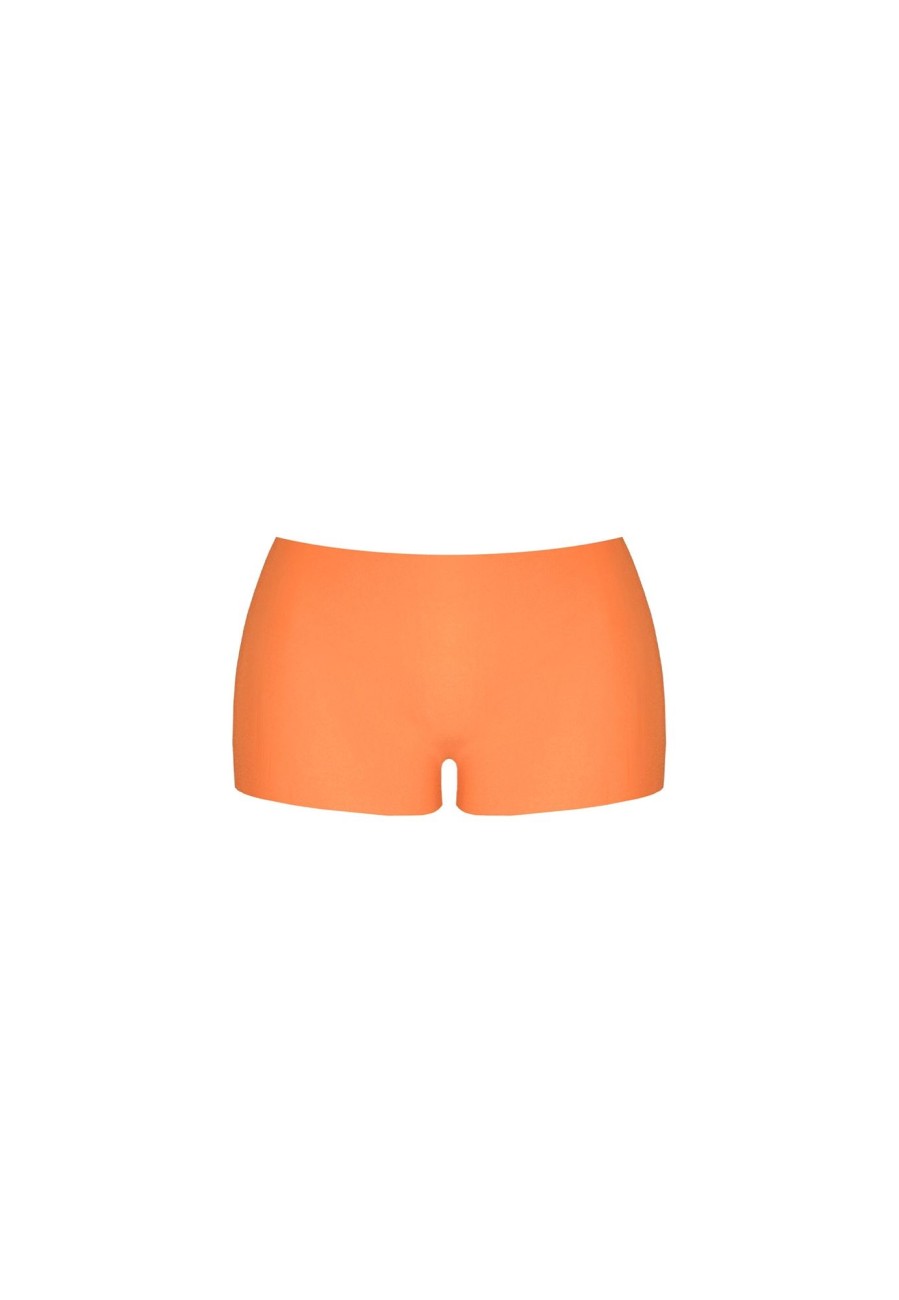 Tops & Bottoms Poster Girl | Matching Boy Shorts Tangerine