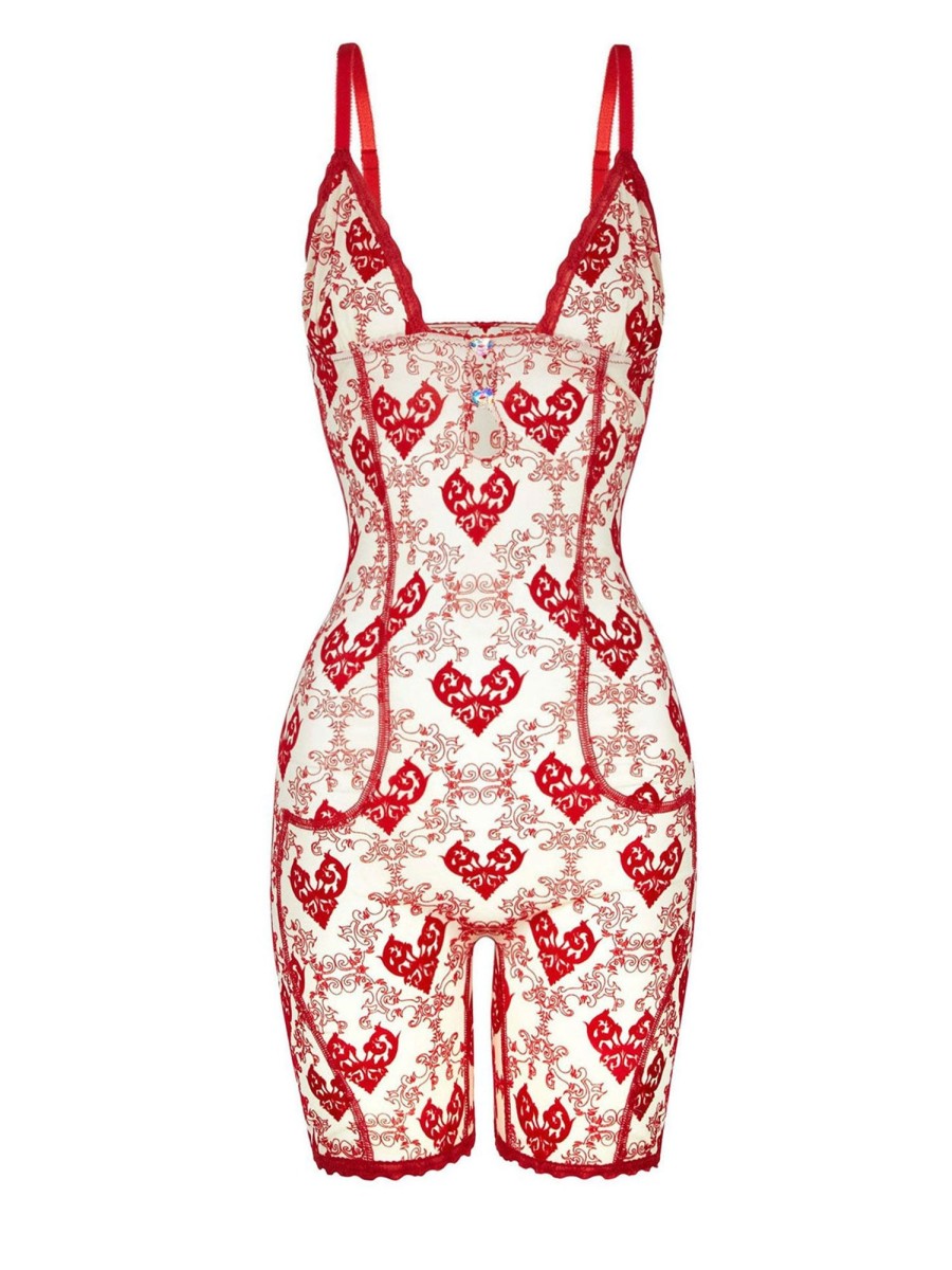 Jumpsuits & Rompers Poster Girl | Scarlett Playsuit Red