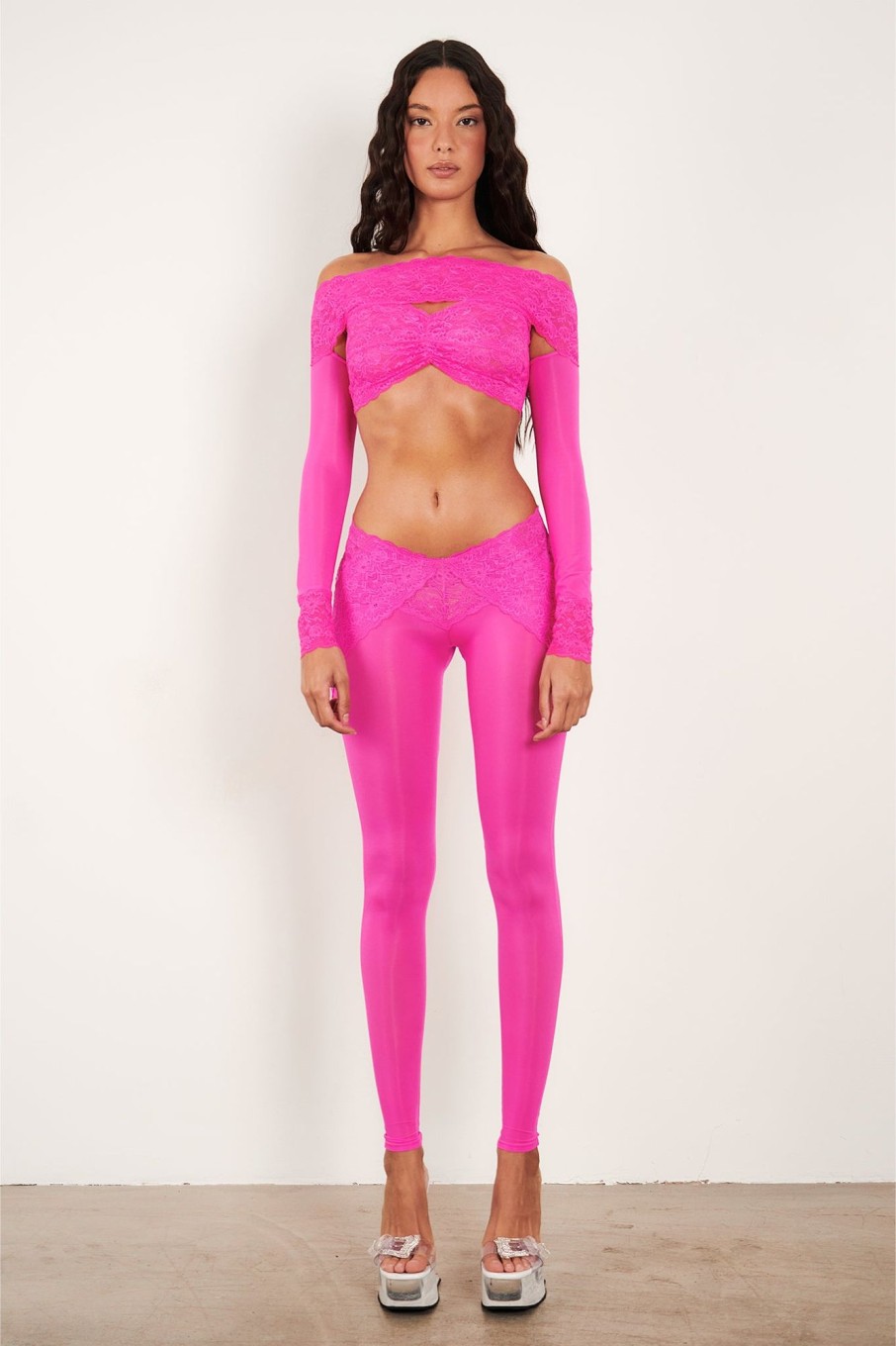 Tops & Bottoms Poster Girl | Margot Leggings Harlot Pink