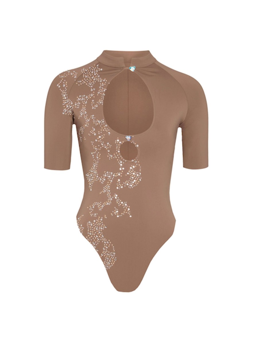 Tops & Bottoms Poster Girl | Daisy Bodysuit Tobacco