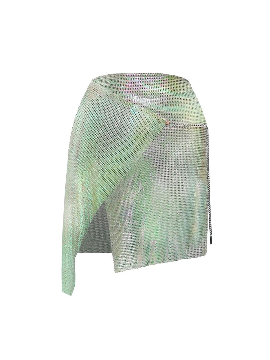 Tops & Bottoms Poster Girl | Winona Wrap Skirt Ultra Serpentine Aw22