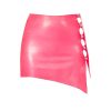 Latex Poster Girl | Goldie Latex Skirt Shocking Pink