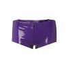 Latex Poster Girl | Agnes Latex Shorts Grape Punch