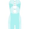 Jumpsuits & Rompers Poster Girl | Jetta Jumpsuit In Soft Turquoise