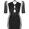 Dresses Poster Girl | Janna Dress Jet Black