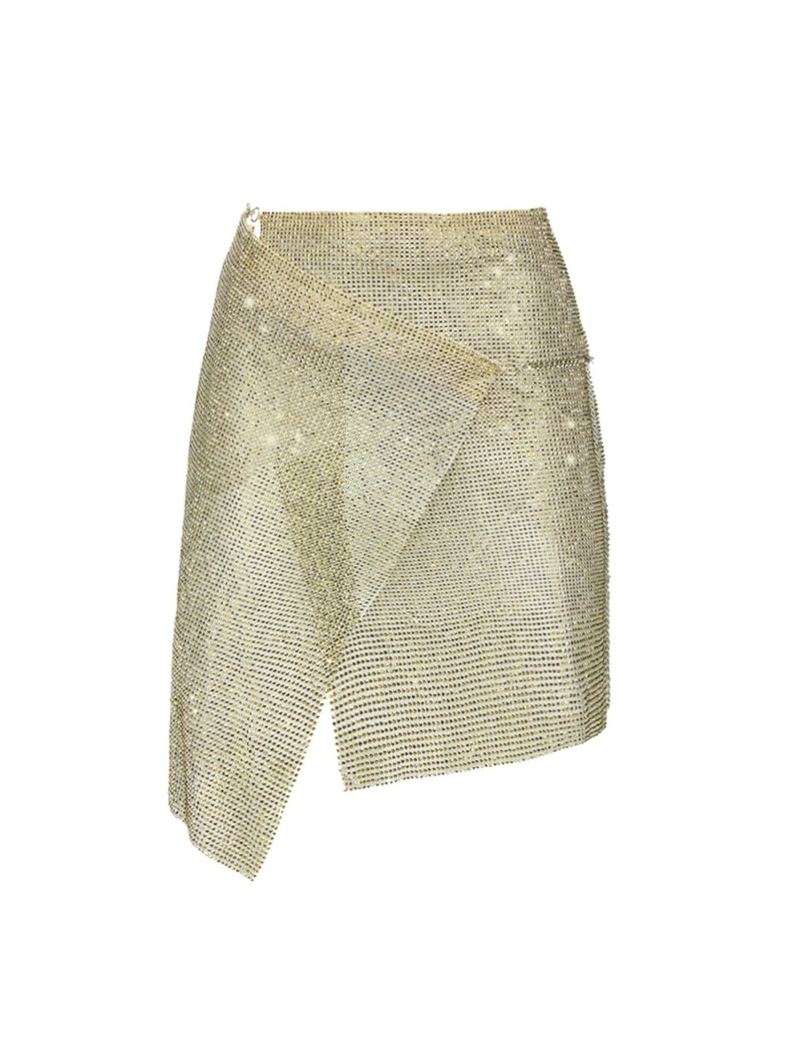 Chainmail Poster Girl | Winona Wrap Skirt Lemon Haze