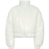 Tops & Bottoms Poster Girl | Branded Puffer Jacket In Off White