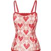 Tops & Bottoms Poster Girl | Scarlett Corset Top Red