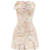 Dresses Poster Girl | Calamity Corset Dress Floral Brocade