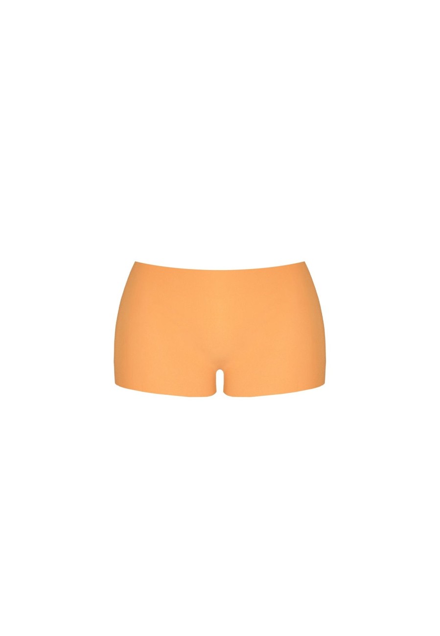 Tops & Bottoms Poster Girl | Matching Boy Shorts Papaya