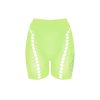 Tops & Bottoms Poster Girl | Brianna Biker Shorts In Pickle