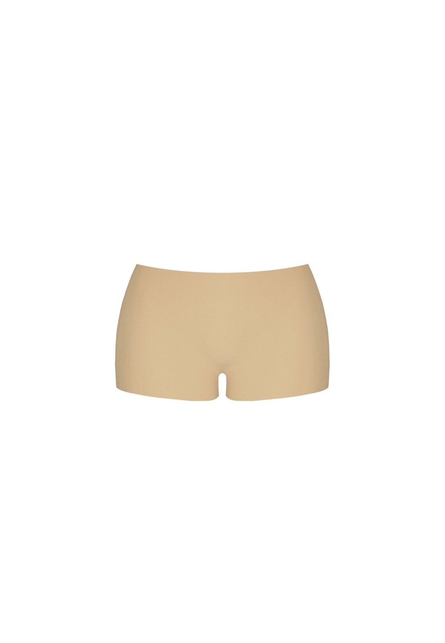 Tops & Bottoms Poster Girl | Matching Boy Shorts Taupe