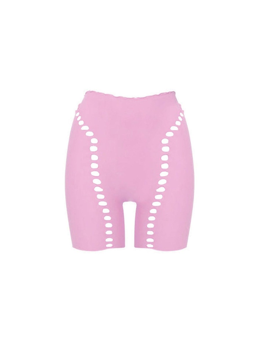 Tops & Bottoms Poster Girl | Brianna Biker Shorts In Soft Pink