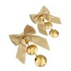 Accessories Poster Girl | Nuclear Bow Earrings Gold