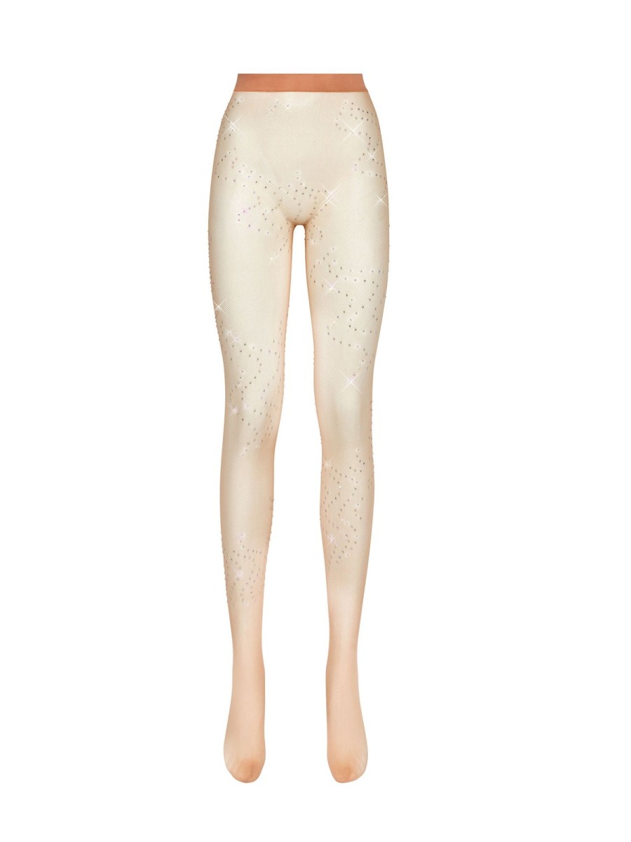 Accessories Poster Girl | Cassady Tights Beige Wiggle