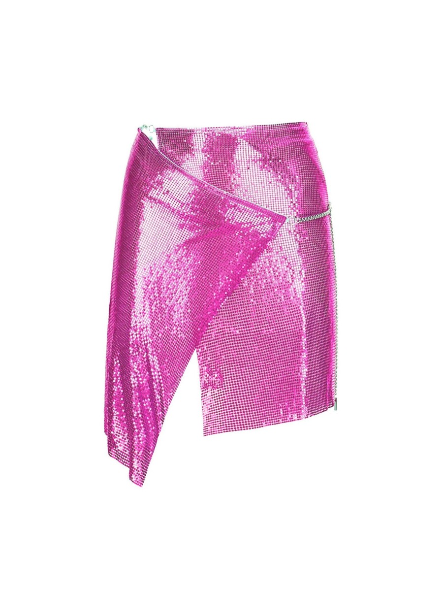 Chainmail Poster Girl | Winona Wrap Skirt Bubblegum